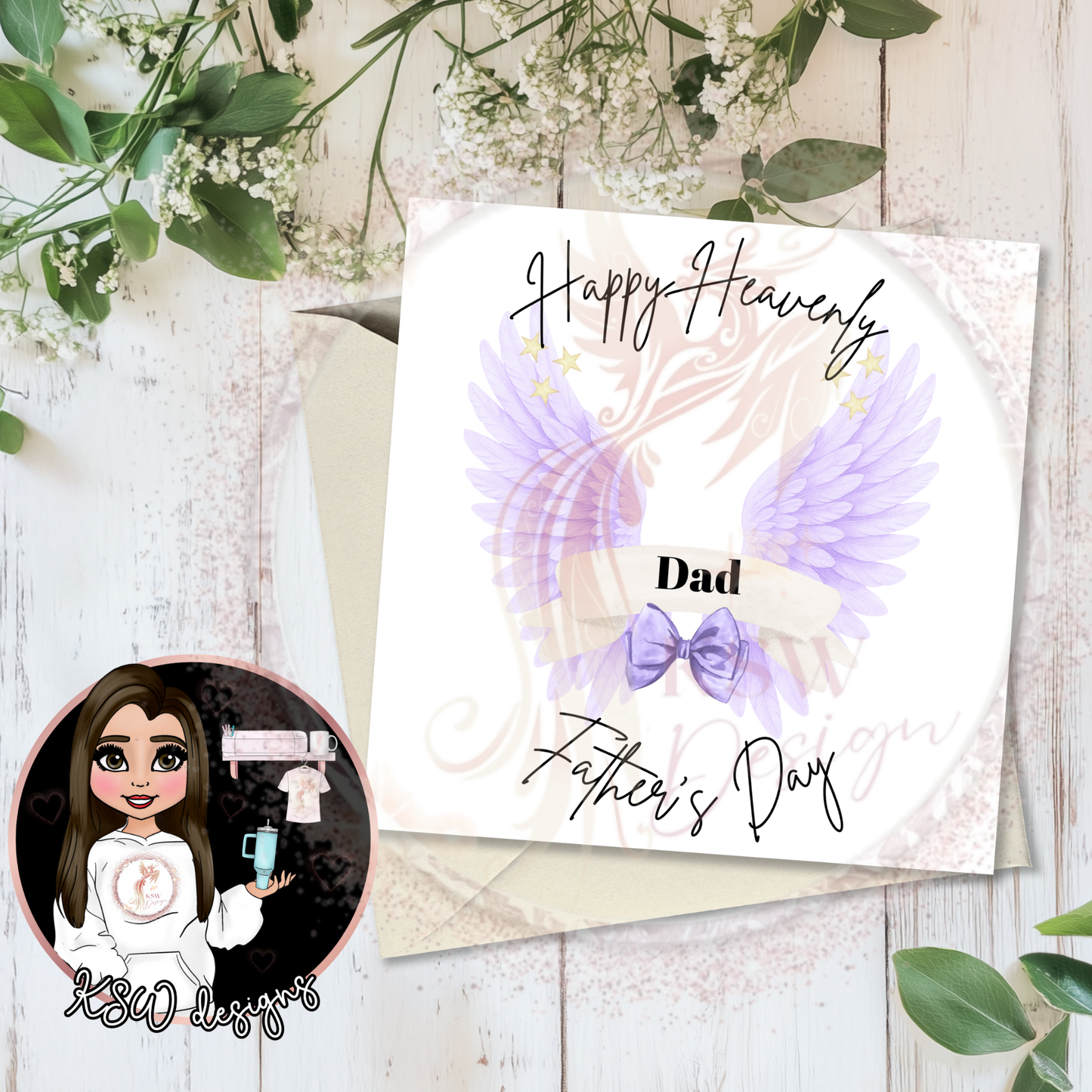 Heavenly Father's Day Card