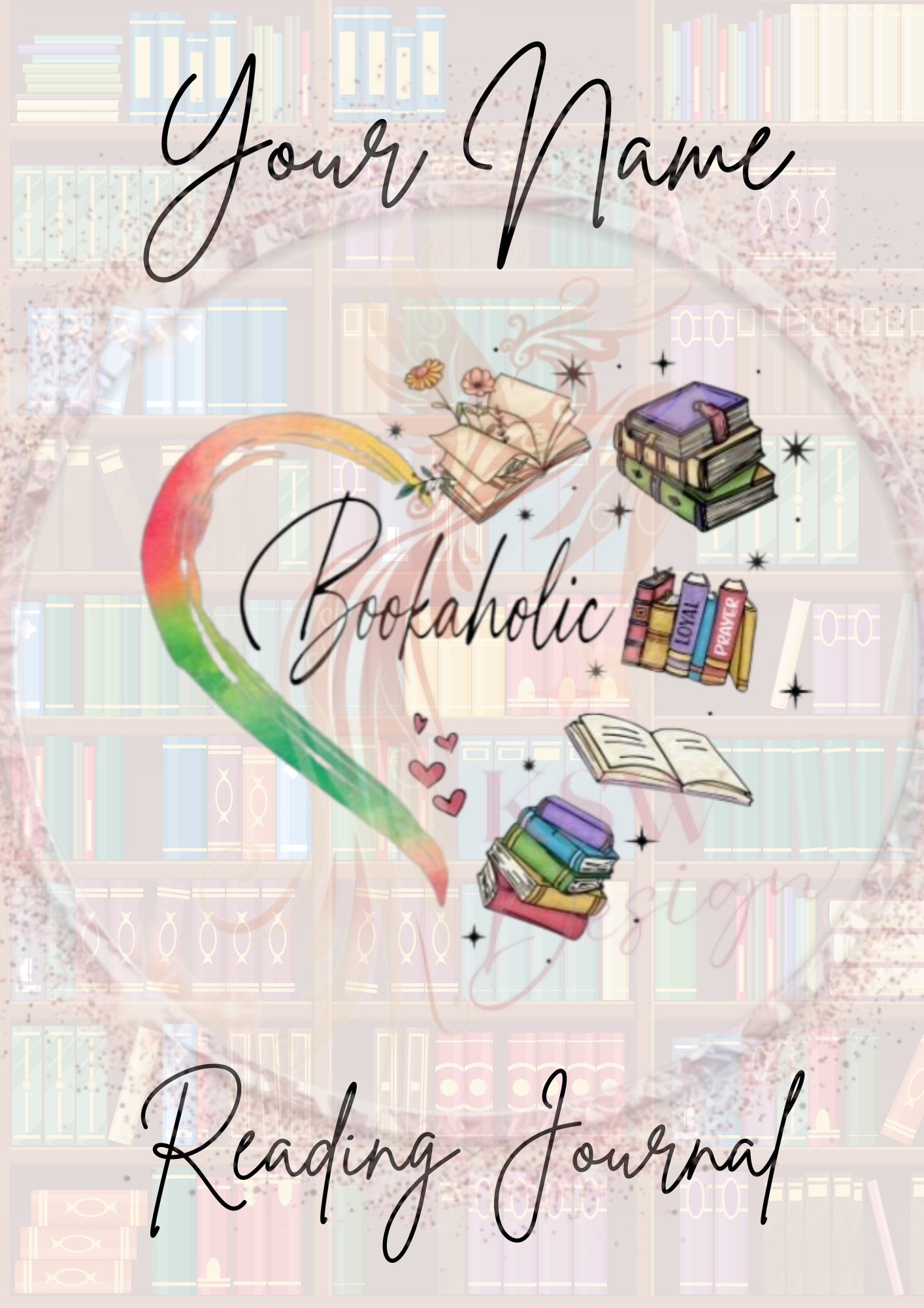 A4 Reading Journal - 50 Page