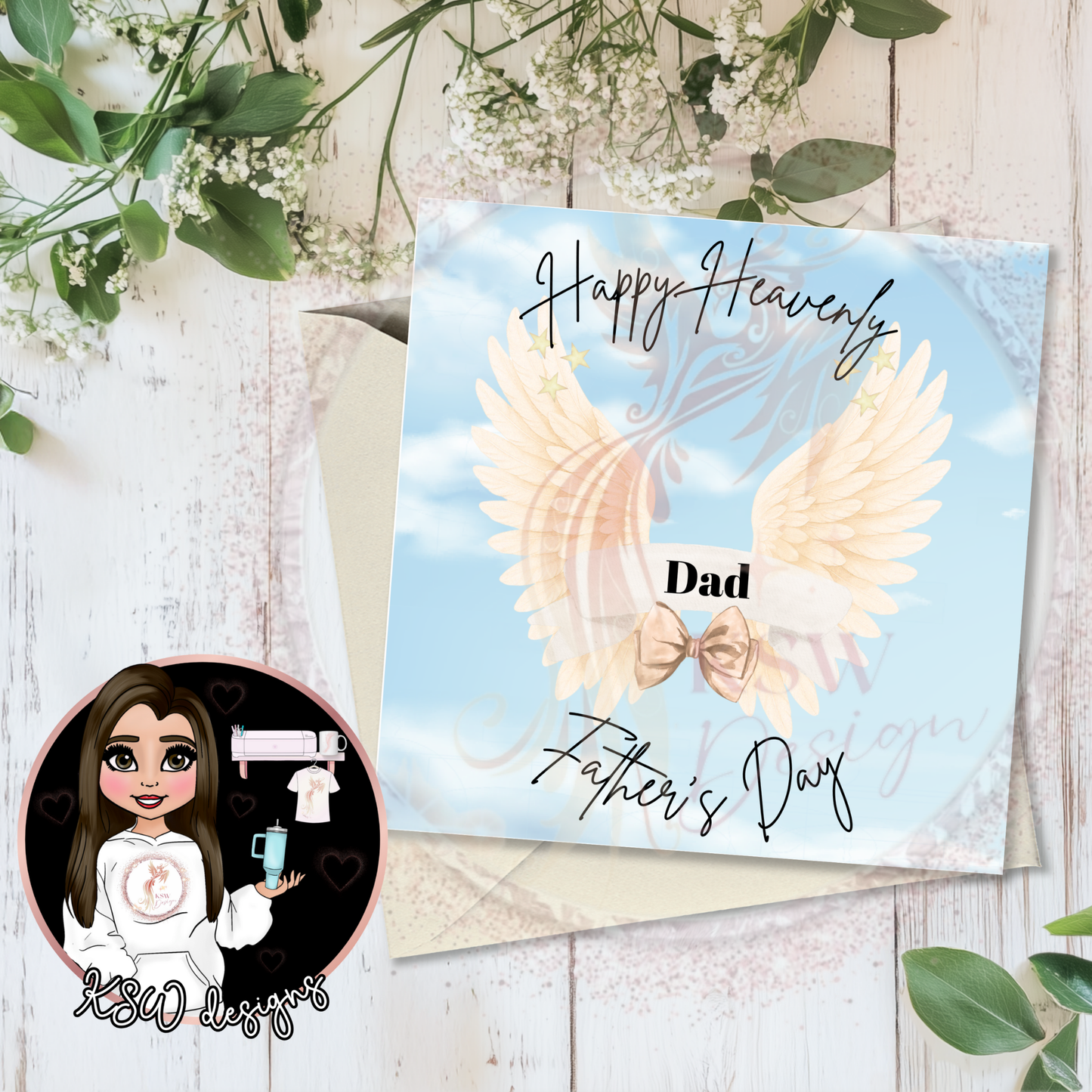 Heavenly Father's Day Card