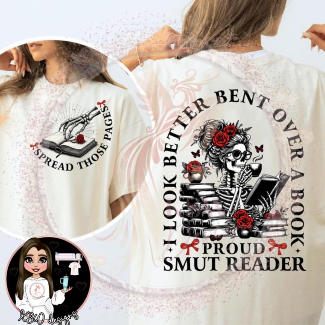 I Look Better Bent Over A Book Cross-Neck Hoodie