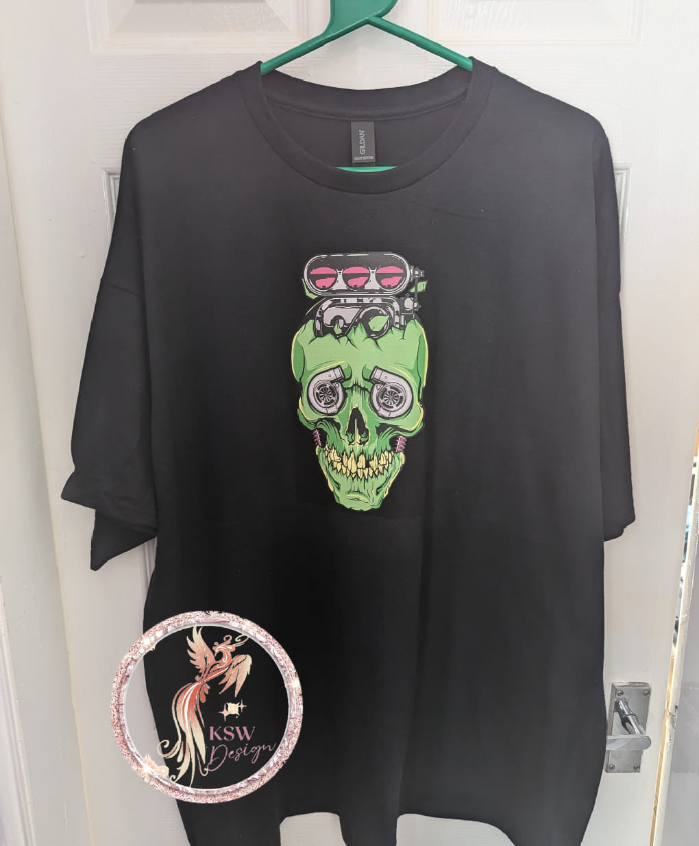 Turbo Skull T-Shirt 4XL - 5XL