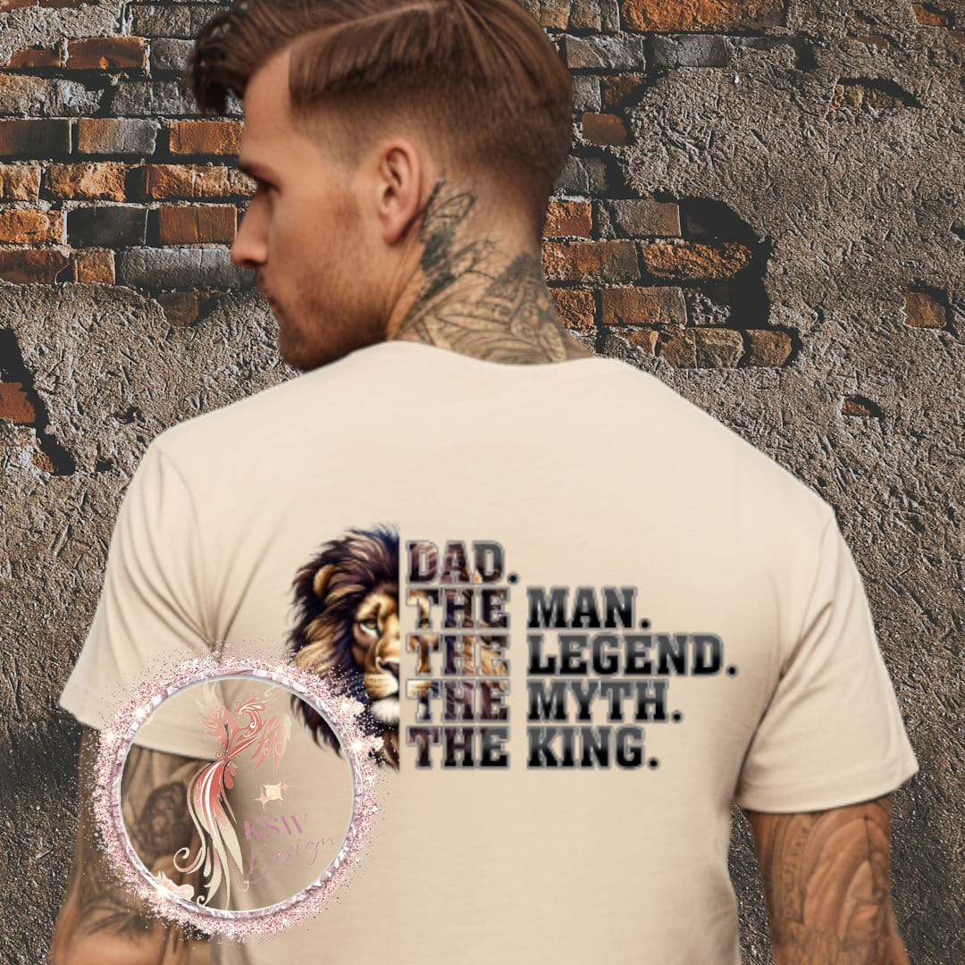 Dad The Man The Myth The Legend The King Hoodie