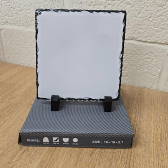 Gloss Photo Slate Square