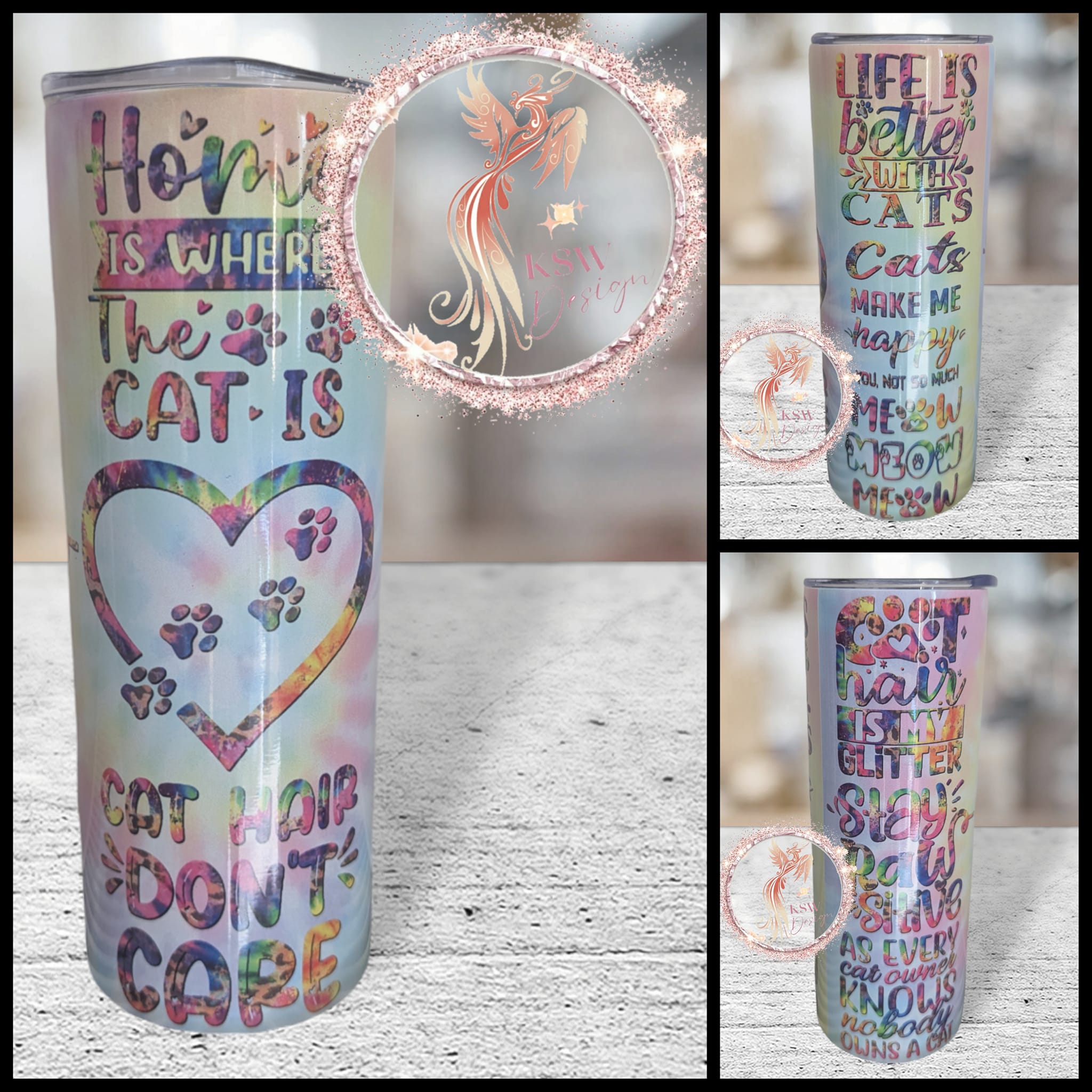 Cat Quotes 20oz Tumbler