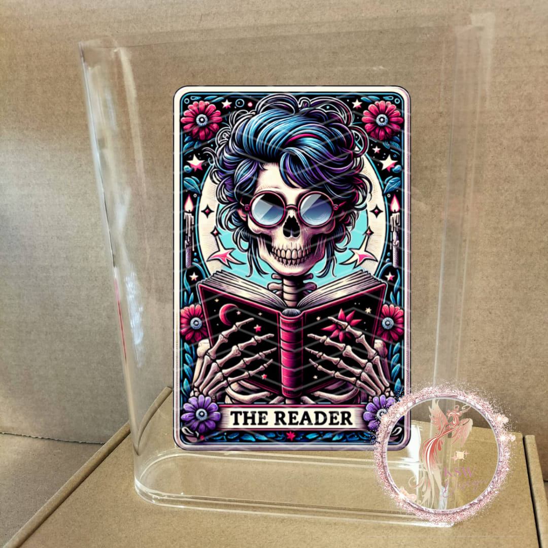 Acrylic Book Shaped Vase