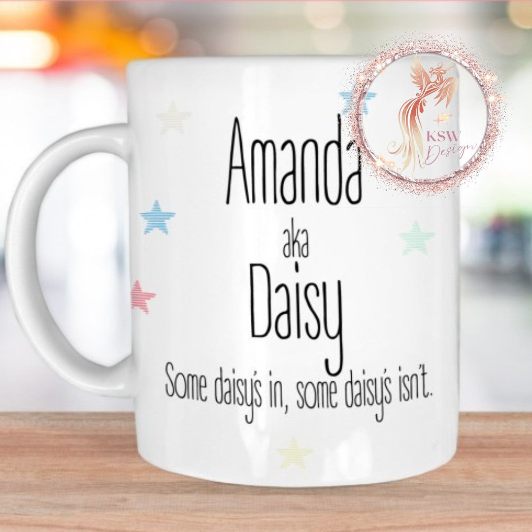 Personalised Nickname Work/Office Mug