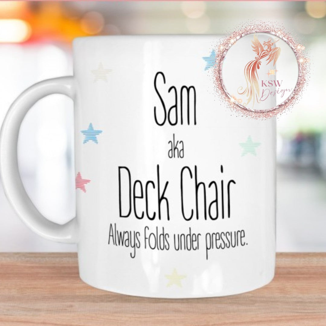 Personalised Nickname Work/Office Mug
