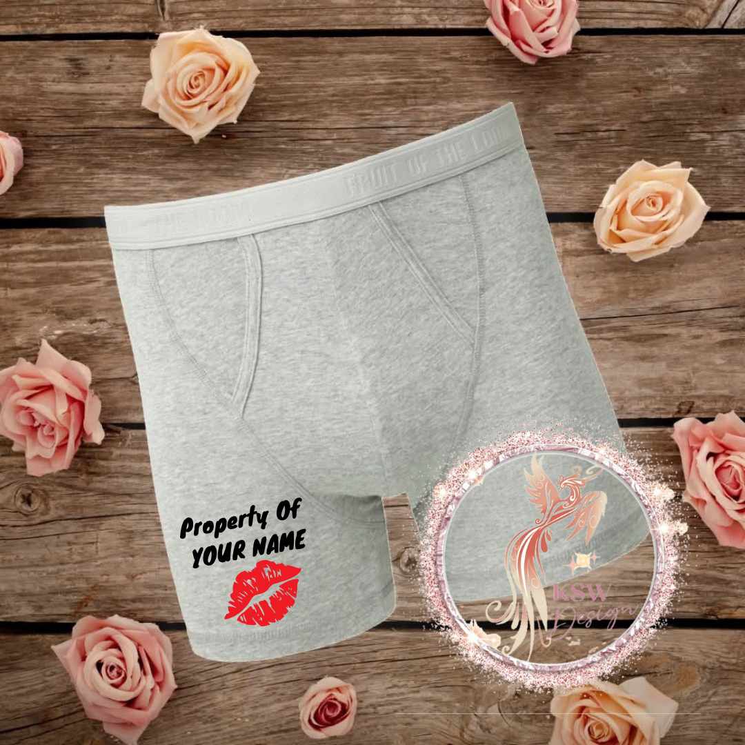 Personalised Novelty Boxers