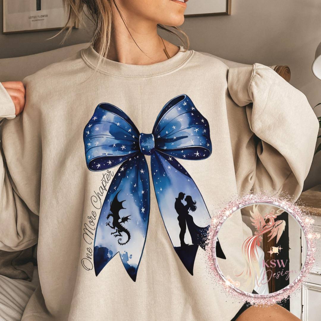 One More Chapter Bow Hoodie