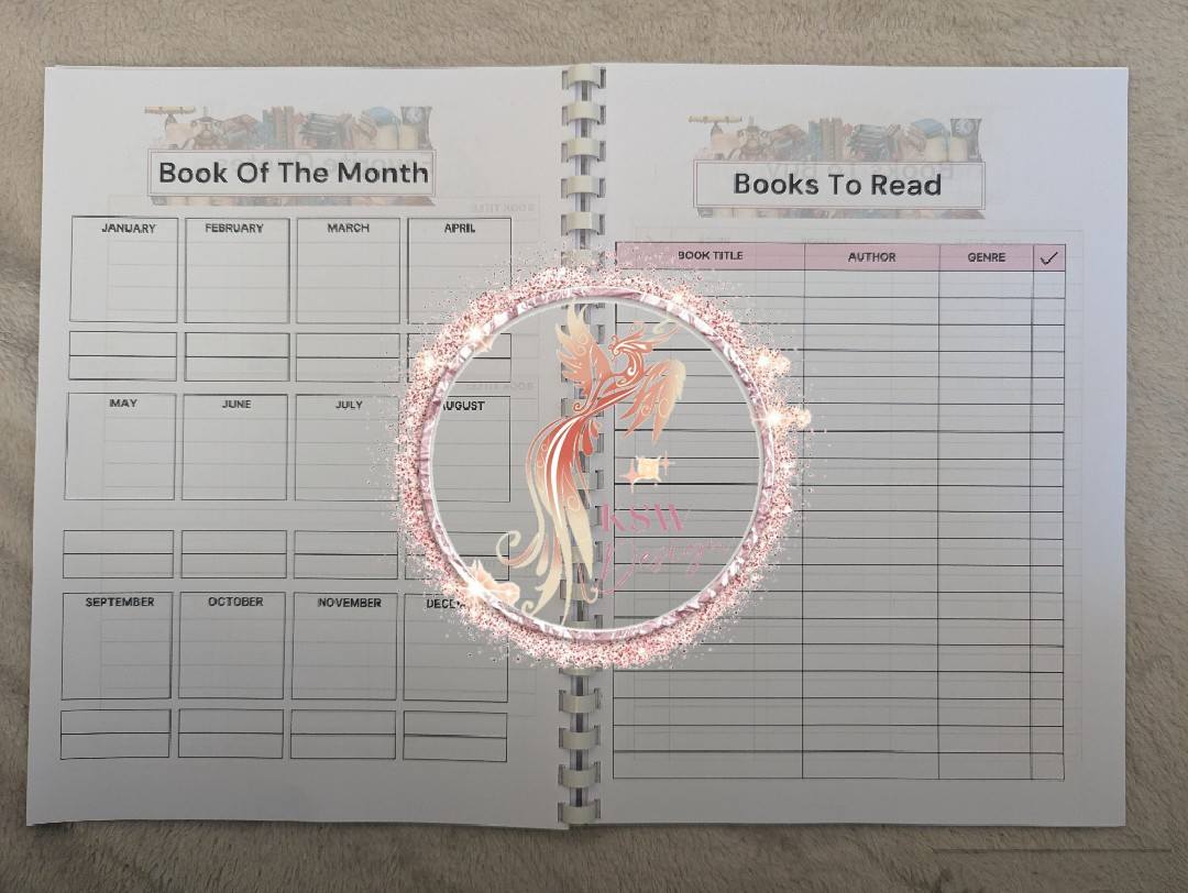 A4 Reading Journal - 50 Page