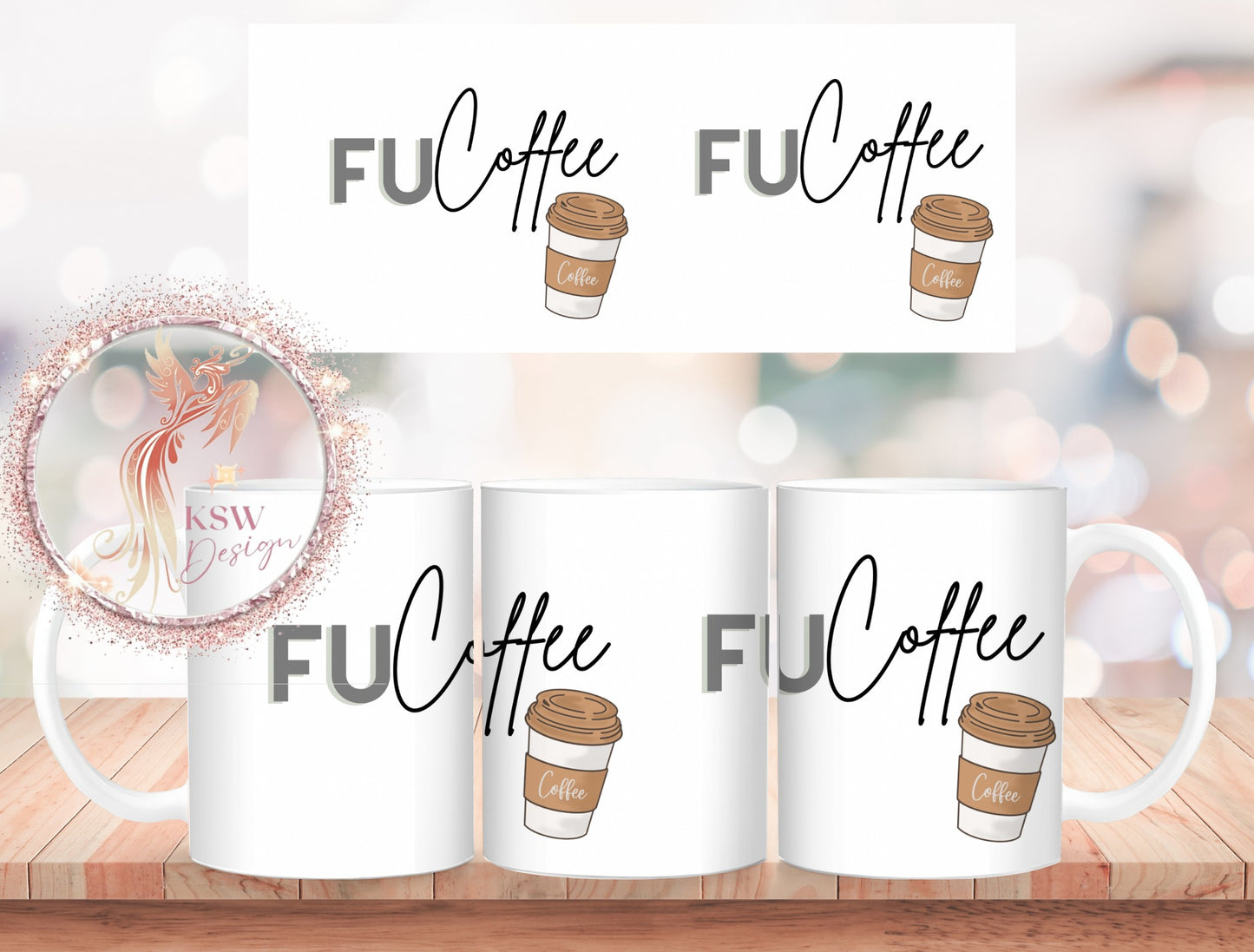 FuCoffee & Cuntea Mugs