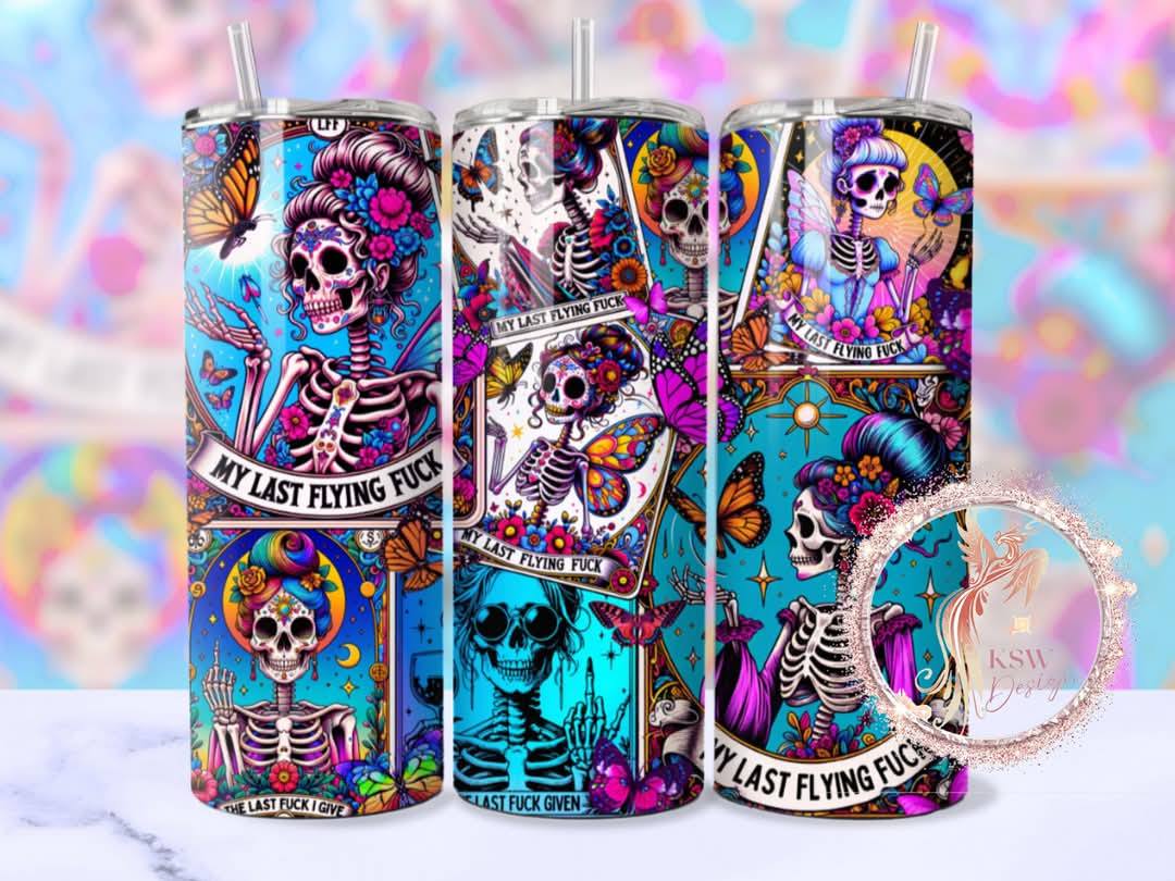 My Last Flying Fk Tarot 20oz Tumbler