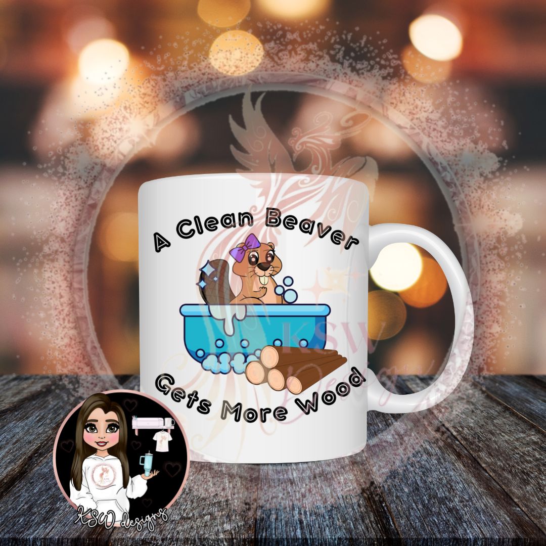 A Clean Beaver Mug