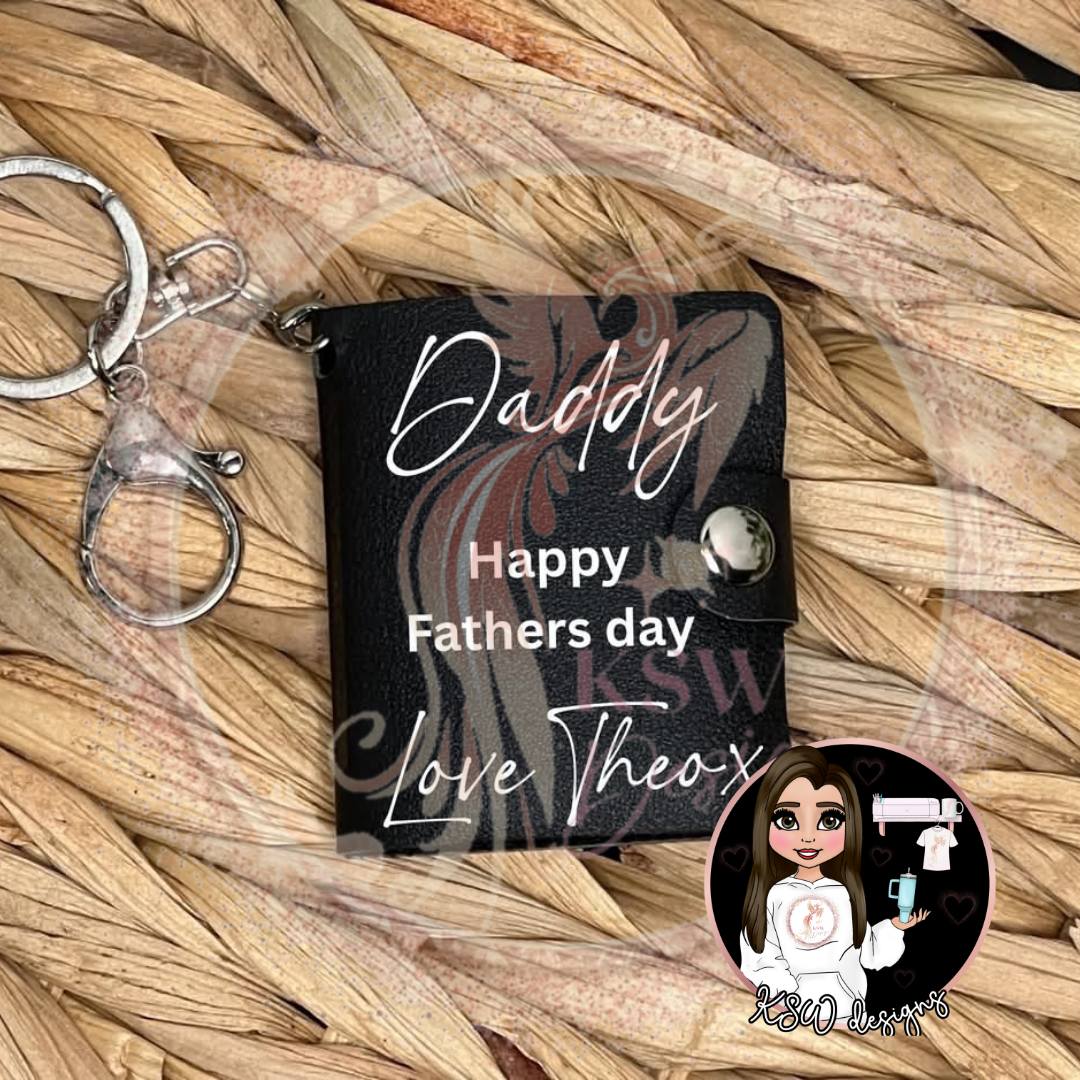 Mini Photo Album Keychain