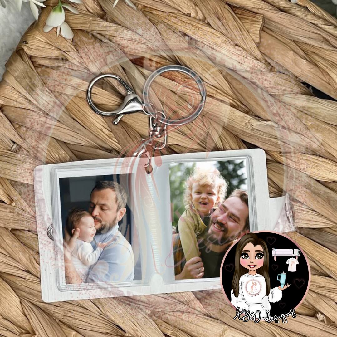 Mini Photo Album Keychain