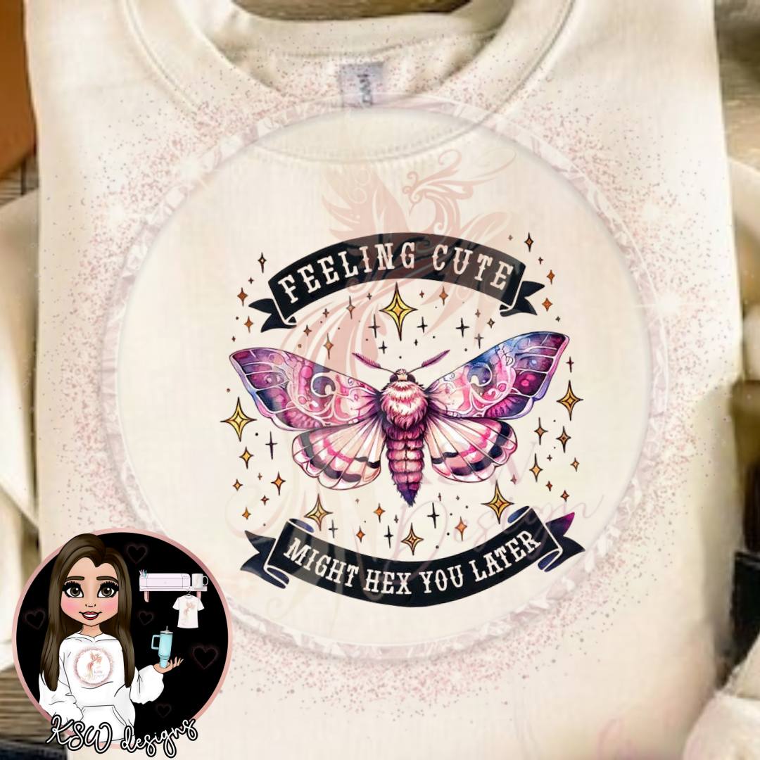 Feeling Cute Hex You Later Zip-Up Hoodie S-XXL