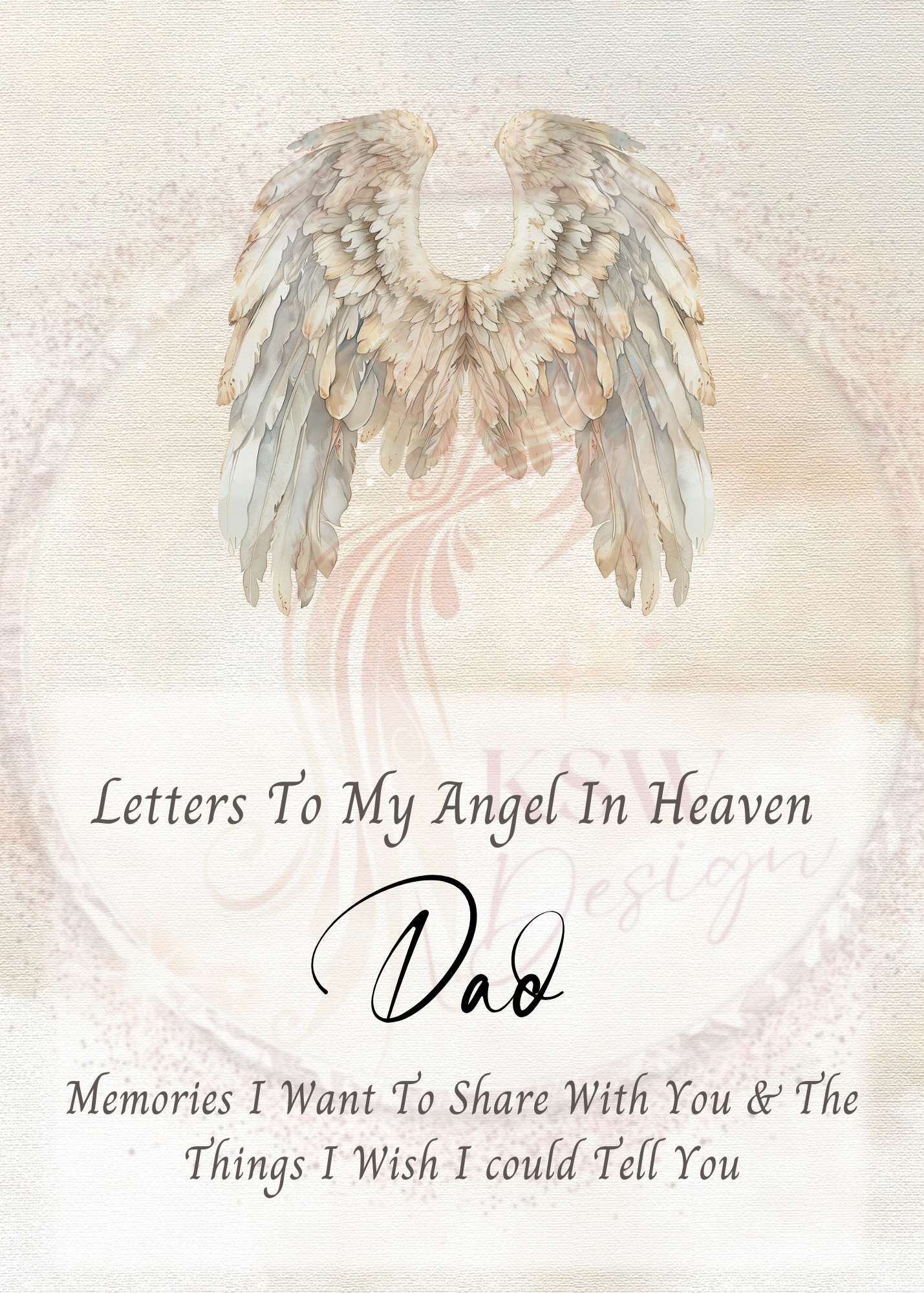 Letters To Heaven PU Poly Notebook