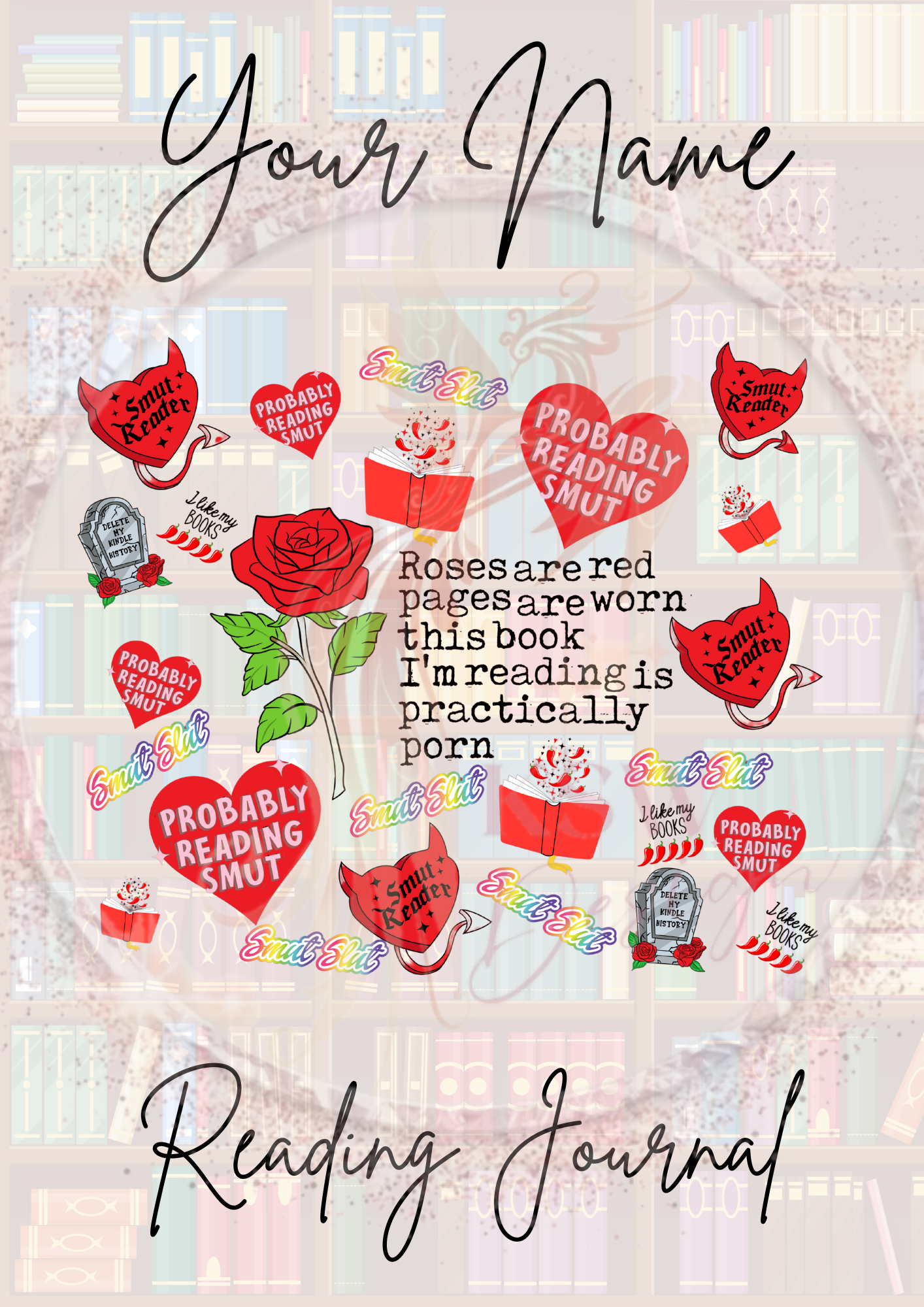 A4 Reading Journal - 50 Page