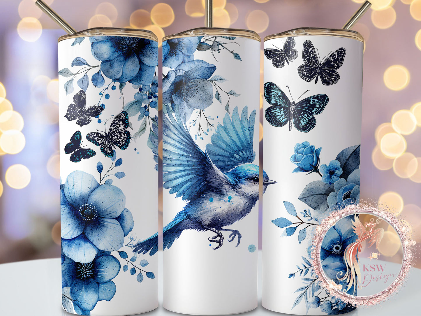 Blue Bird 20oz Tumbler