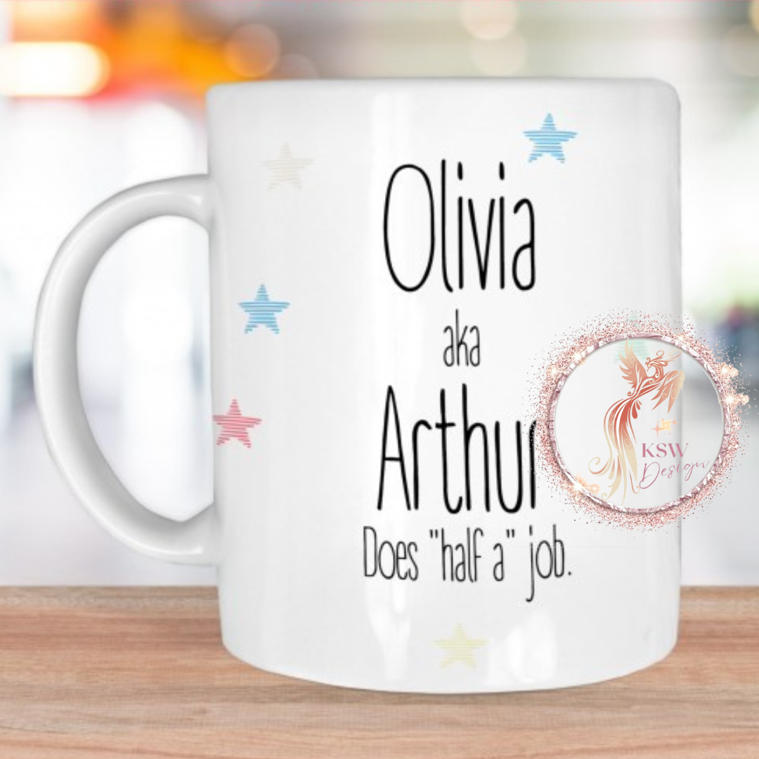 Personalised Nickname Work/Office Mug