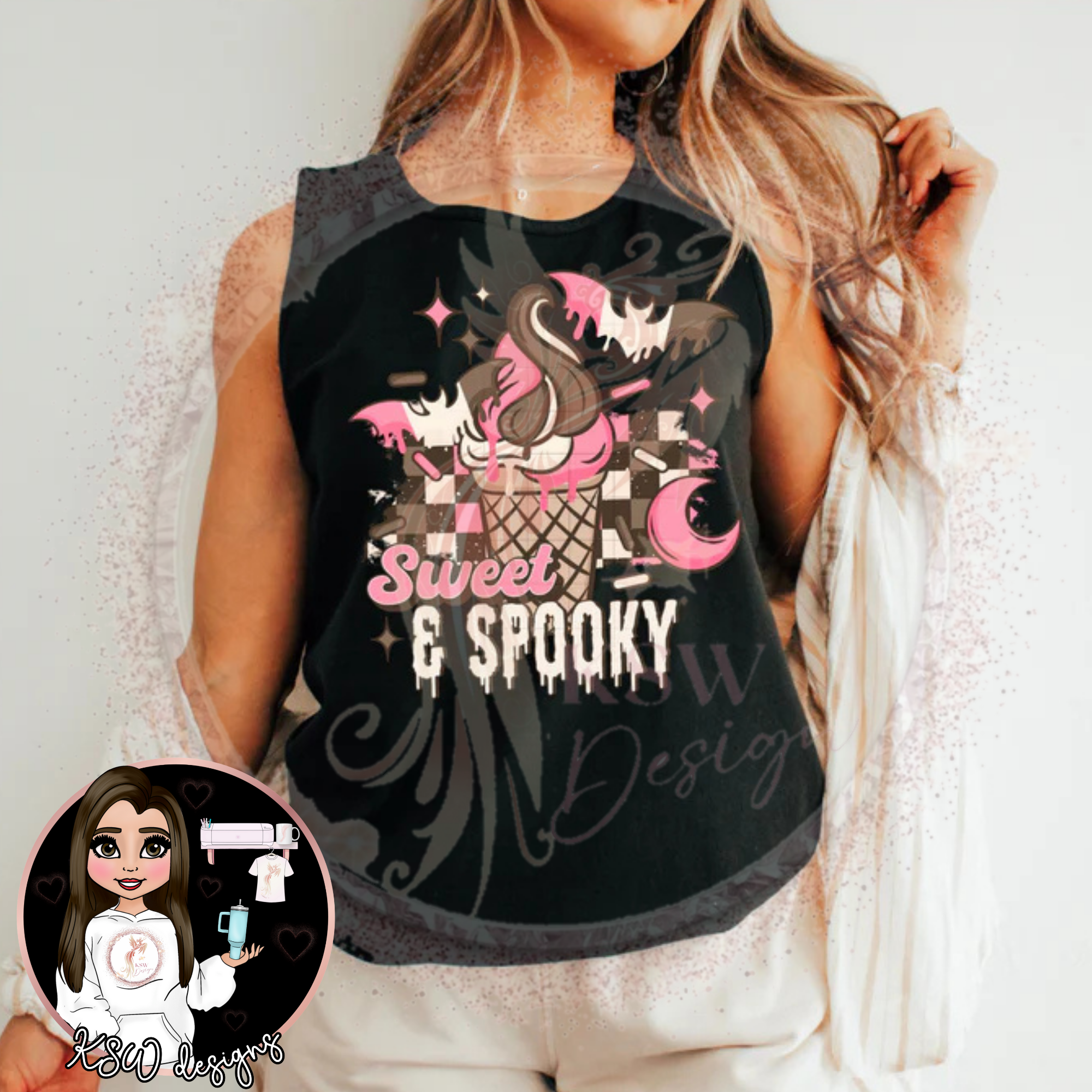 Sweet & Spooky Ice Cream T-Shirt