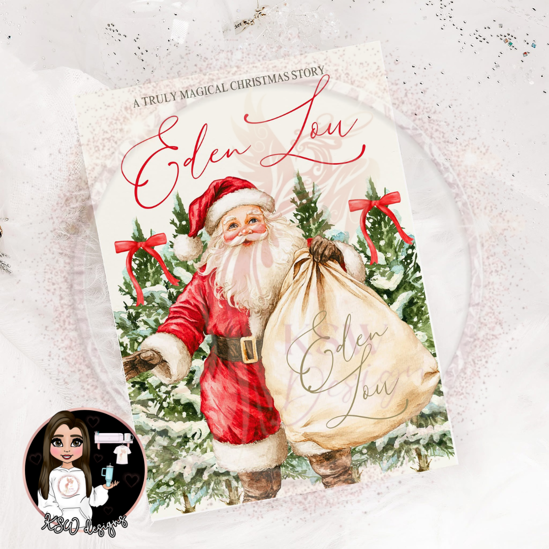 Santa's Christmas Eve Story Booklet