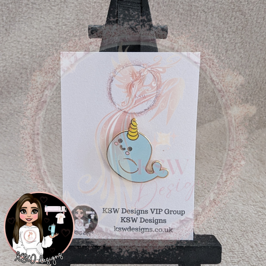Narwhal Enamel Pin Badge (Copy)