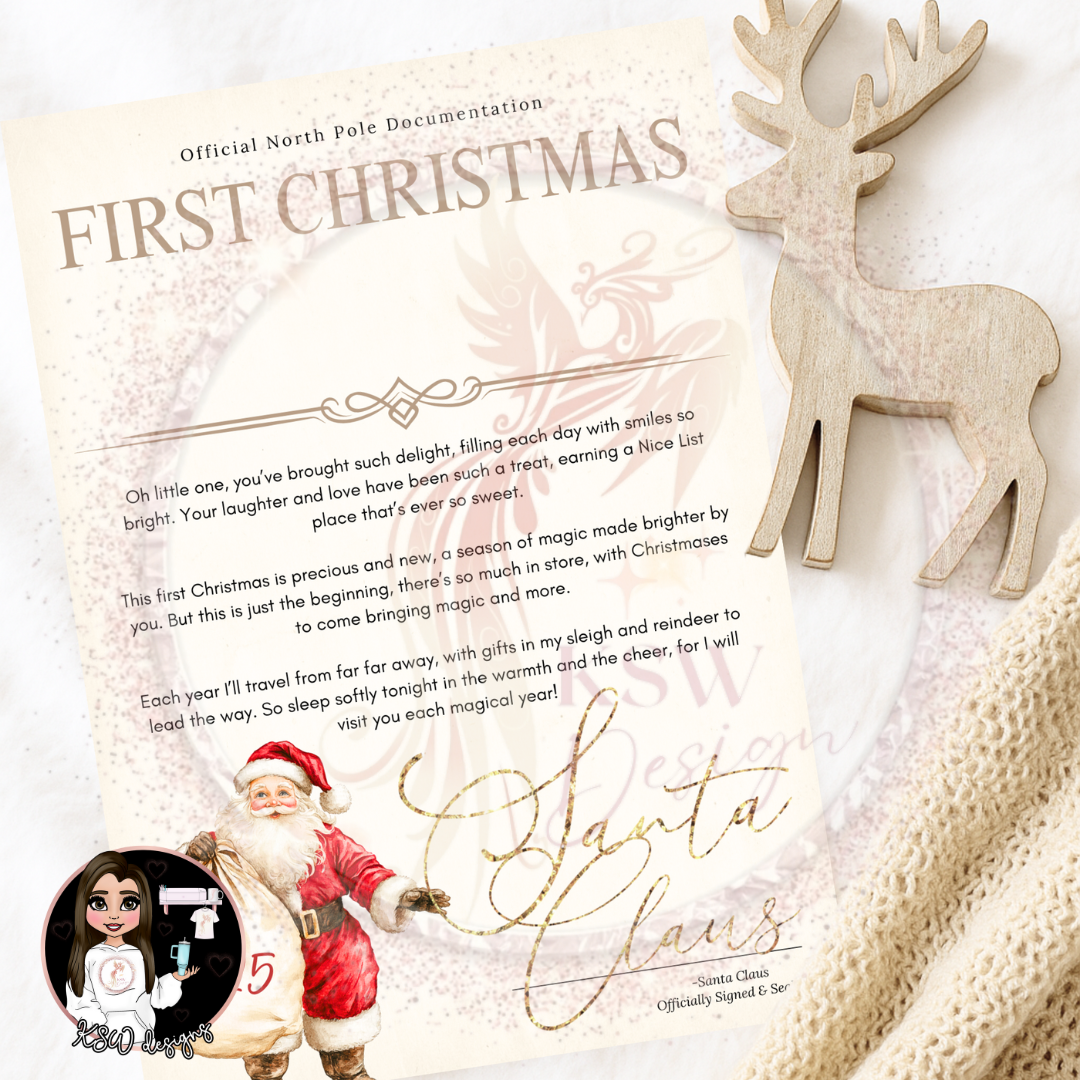 Santa & His Sack - First Christmas