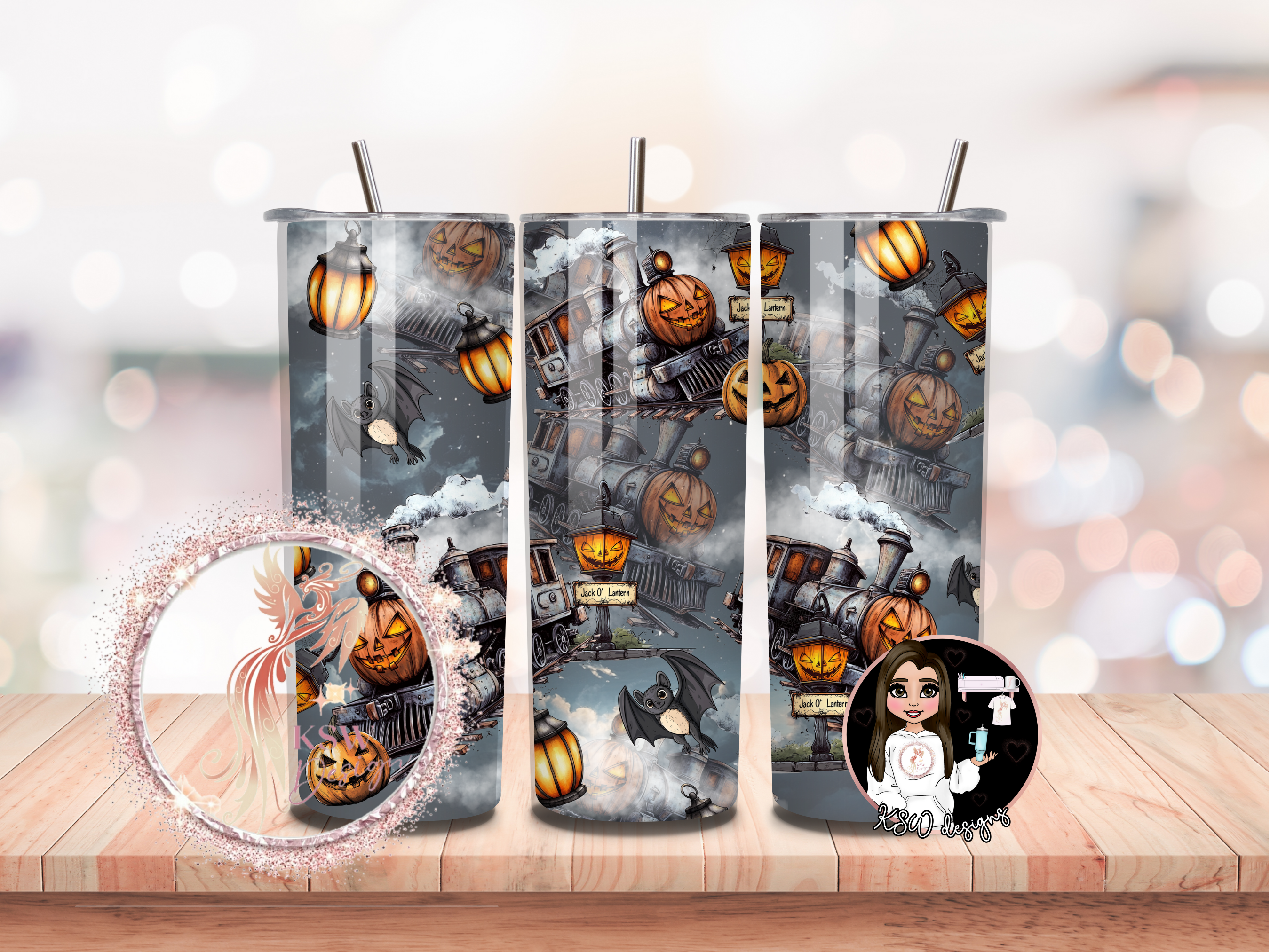 The Haunted Express 20oz Tumbler