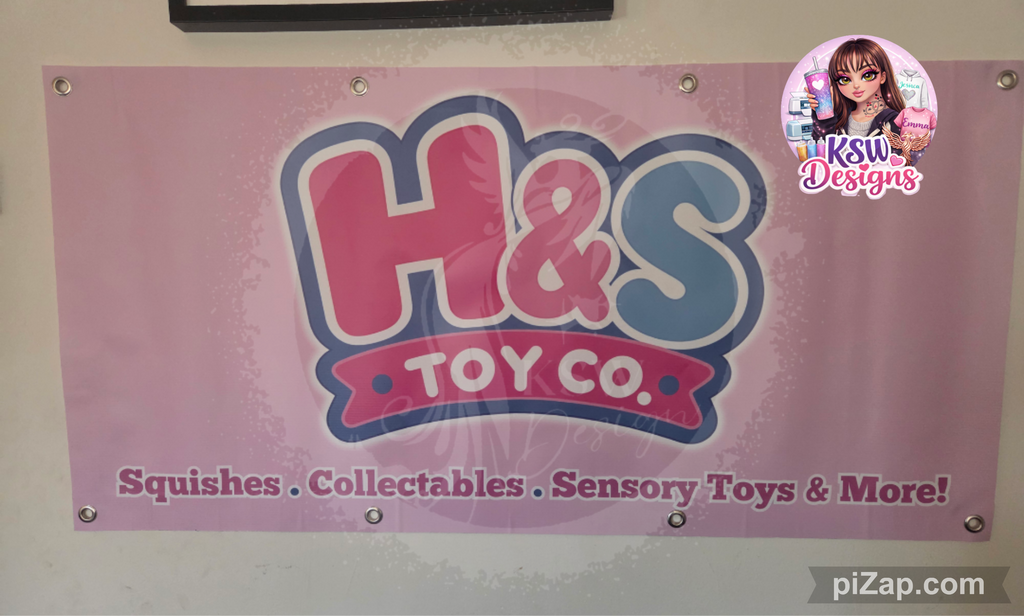 Custom Business PVC Banner - Personalised Branded Banner