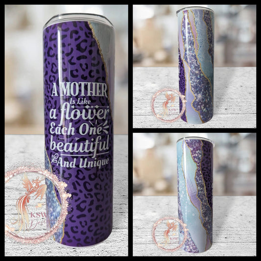 A Mother Is Like A Flower 20oz Tumbler