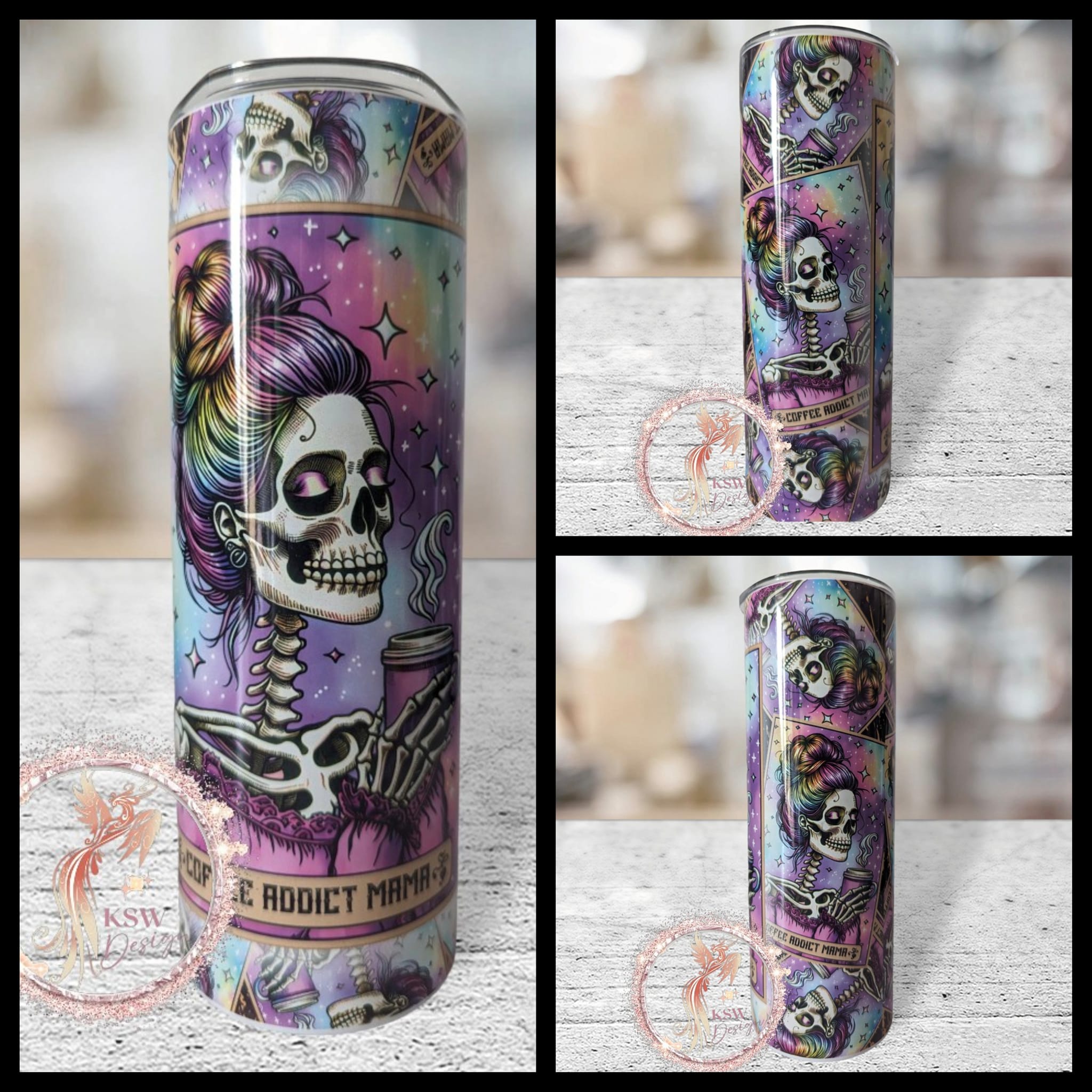 Coffee Addict Mama 20oz Tumbler
