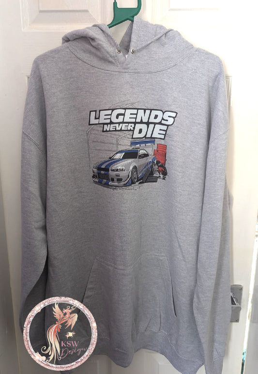 Legends Never Die Hoodie