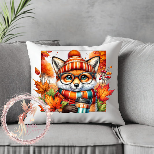 Autumn Fox Cushion