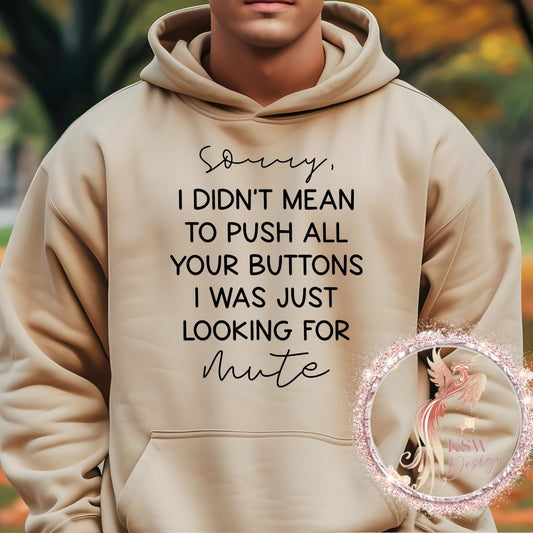 Push Buttons Hoodie