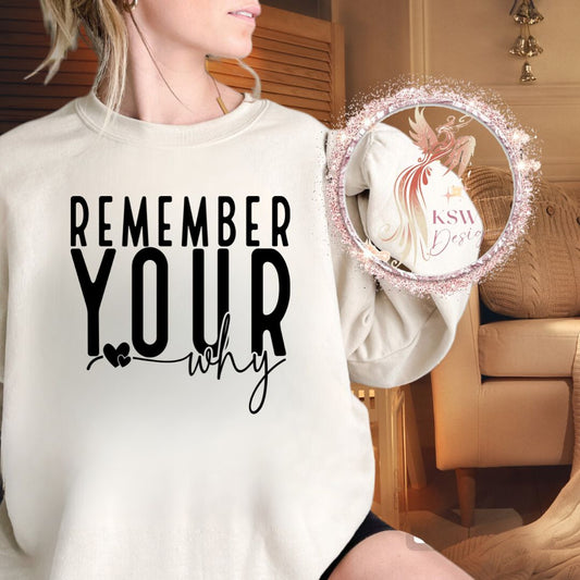 Remember Your Why Hoodie