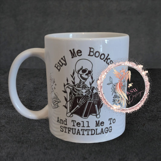 Buy Me Books Mug