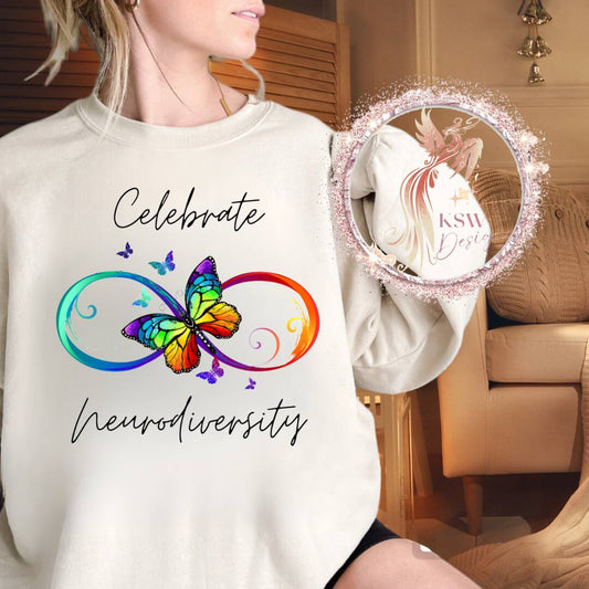 Celebrate Neurodiversity Infinity Hoodie