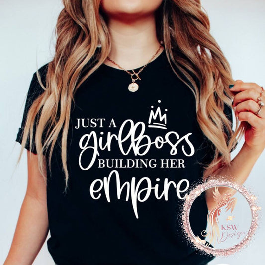 Just A Girl Boss Building Her Empire Hoodie