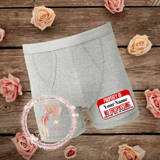 Personalised Novelty Boxers
