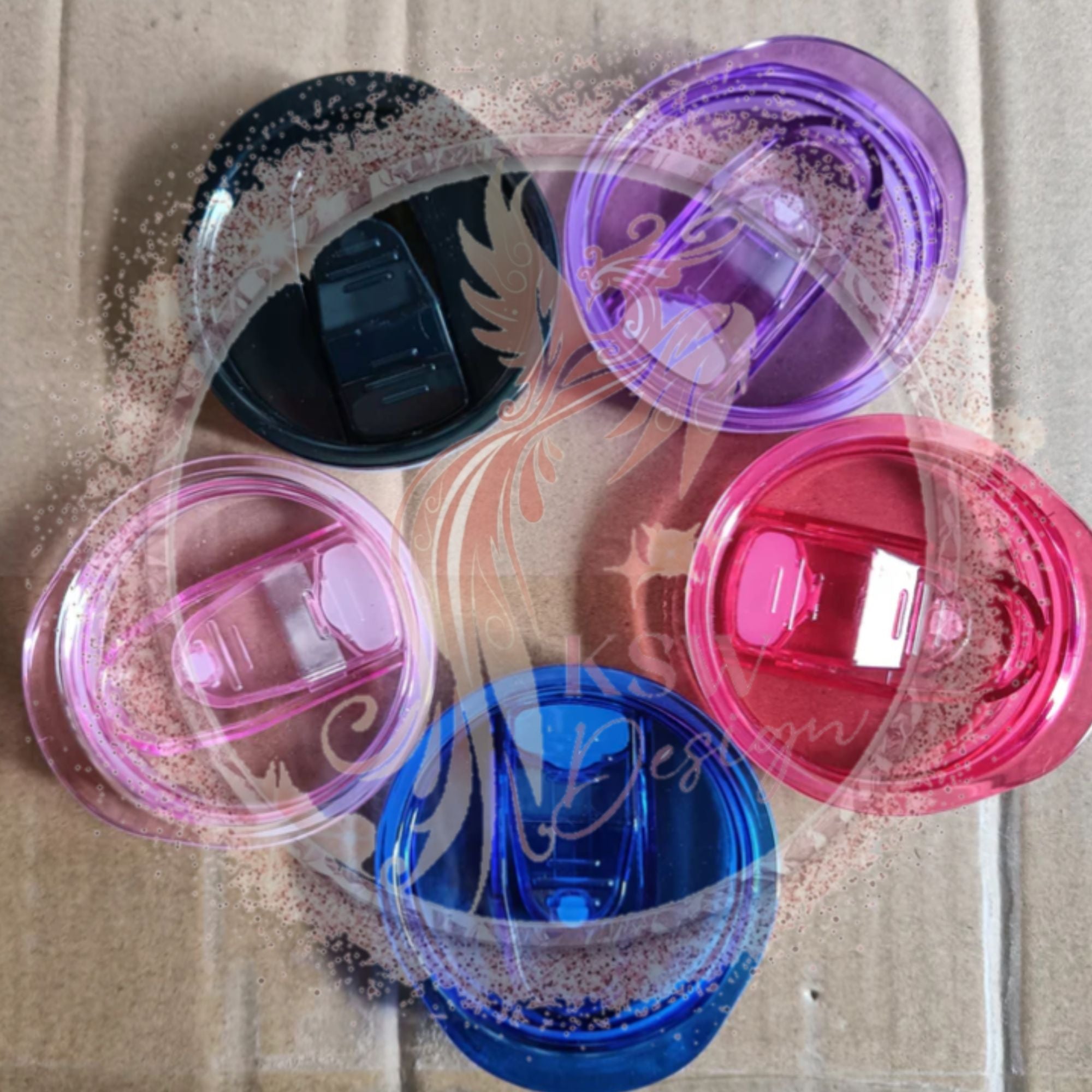 Coloured Replacement Lids