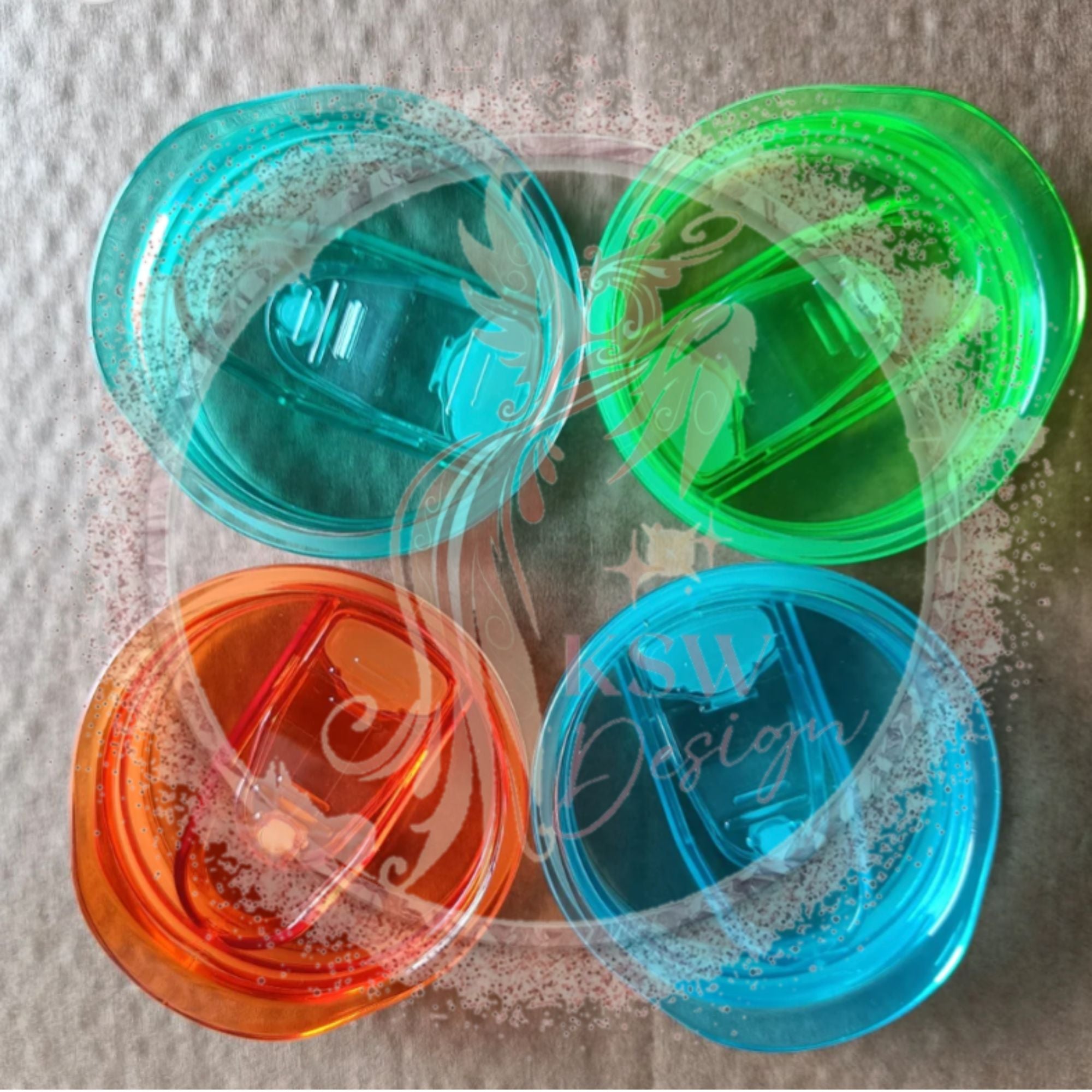 Coloured Replacement Lids