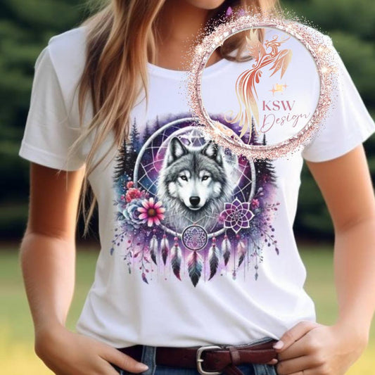 Wolf Dream Catcher Hoodie