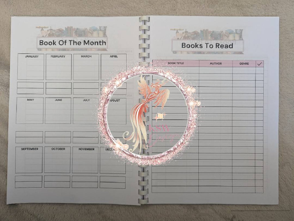 A4 Reading Journal - 200 Page