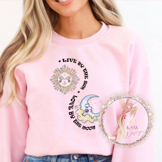 Live By The Sun Love By The Moon Hoodie