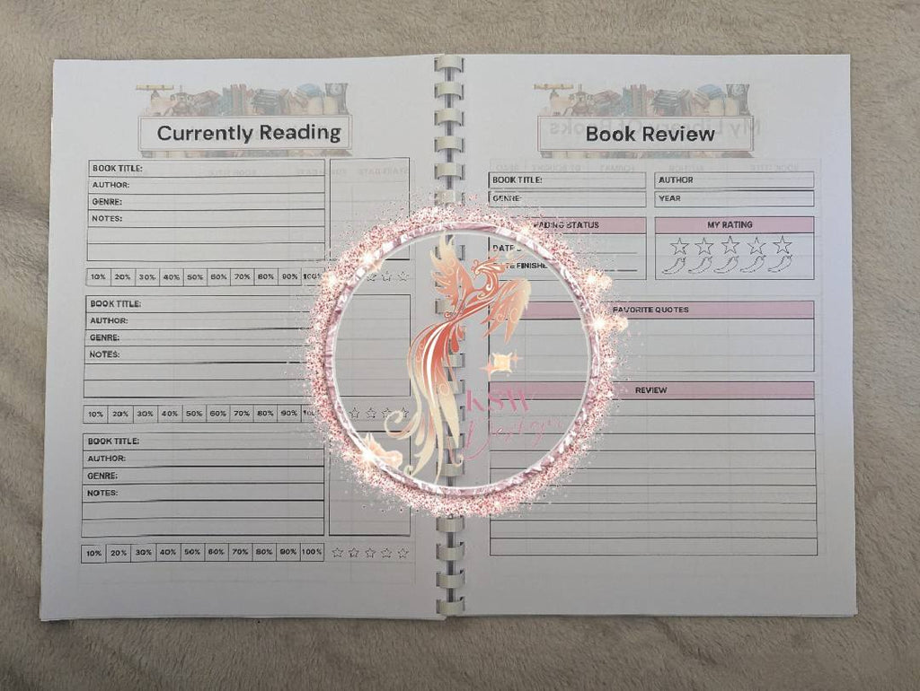 A4 Reading Journal - 200 Page