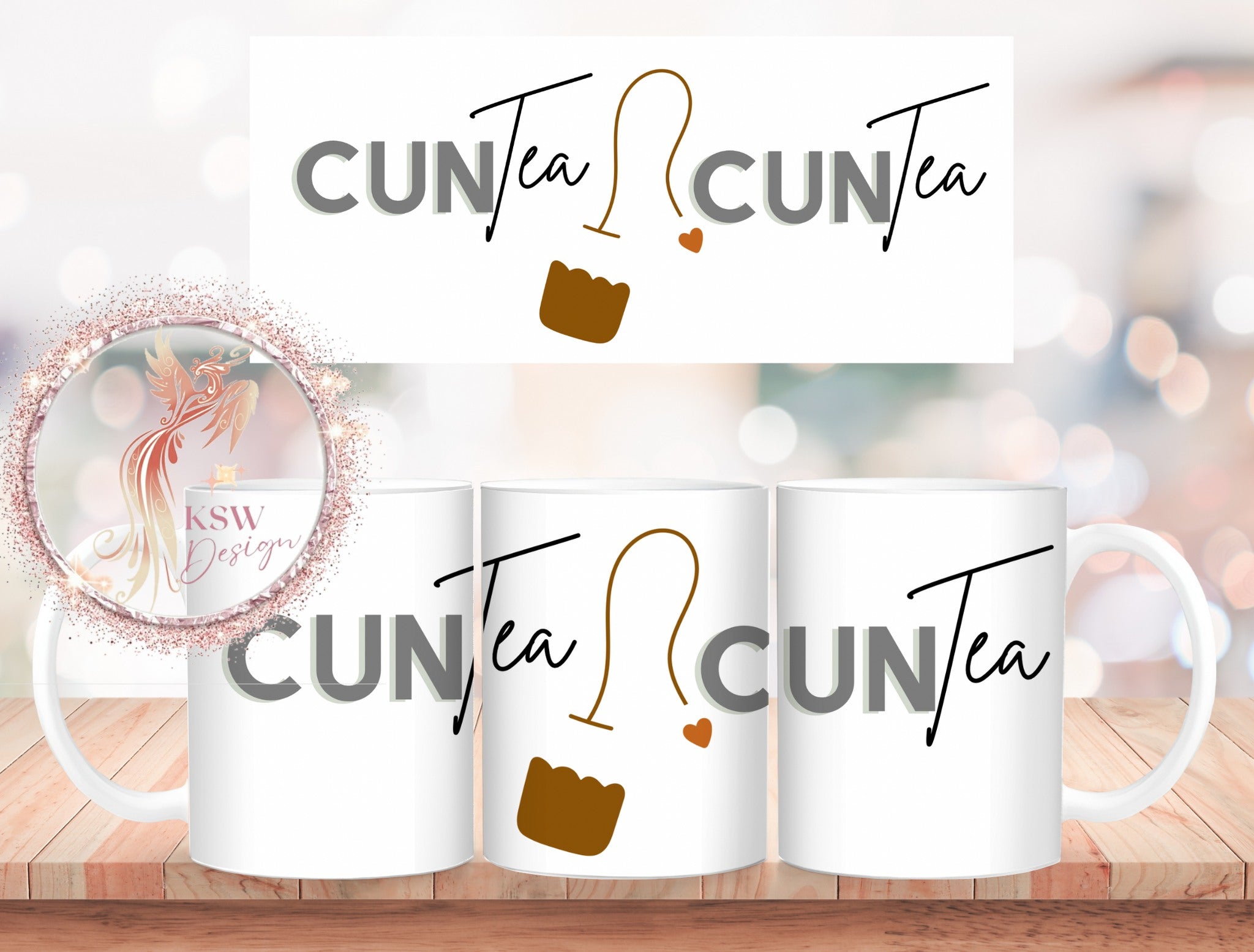FuCoffee & Cuntea Mugs