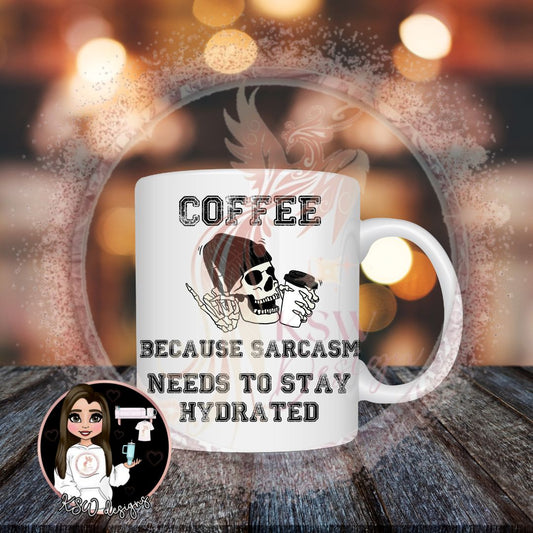 Coffee Because Sarcasm Mug