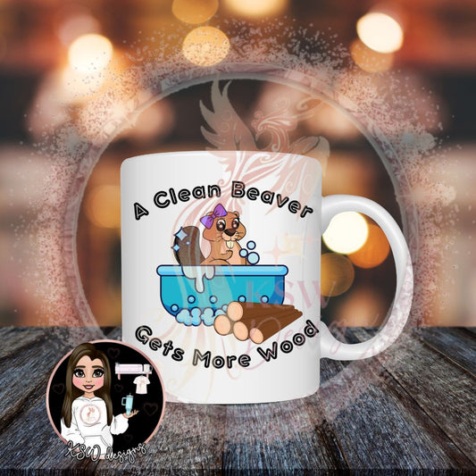 A Clean Beaver Mug