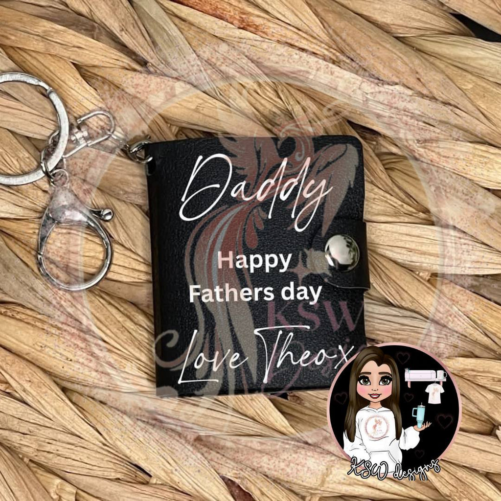 Mini Photo Album Keychain